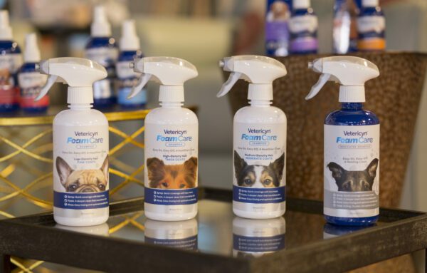 Find out why Vetericyn's foam spary formula is perfect for keeping your pet healthy and safe!