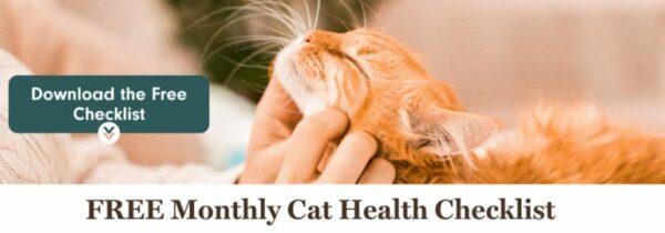 Download your free monthly cat health checklist.