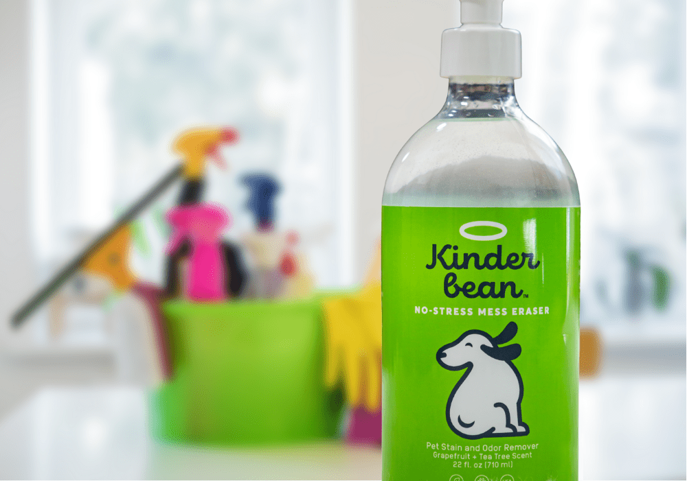 kinderbean in front of other cleaners