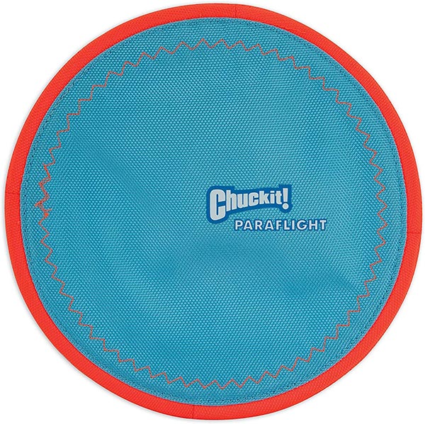 Photo of a ChuckIt Paraflight Flyer Dog Frisbee
