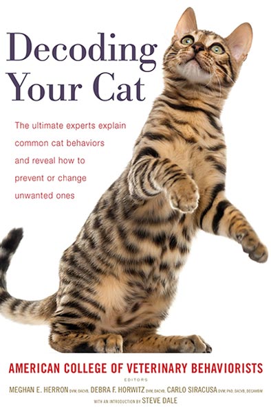 Book cover of Decoding Your Cat