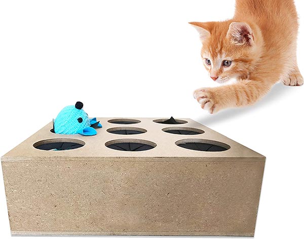 Photo of a Hugs Pet Products Whack A Mouse Cat Toy