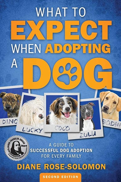 Book cover of What to Expect When Adopting a Dog