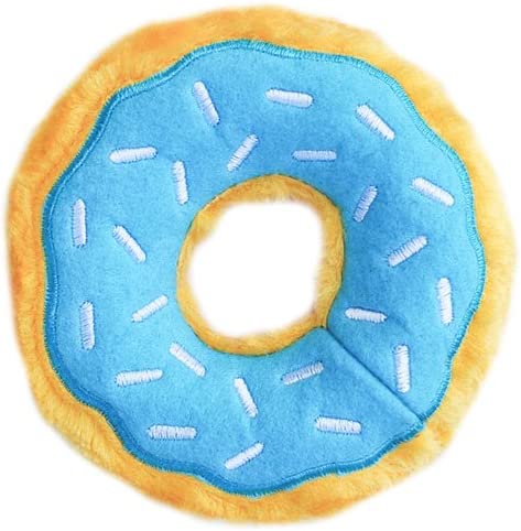Photo of a ZippyPaws Donutz No Stuffing Plush Dog Toy
